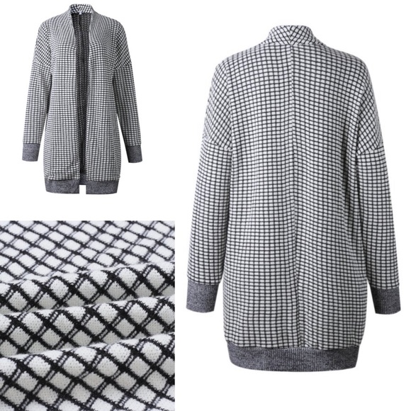 LAST ONE! Grace Cardigan In Gray - Picture 3 of 3